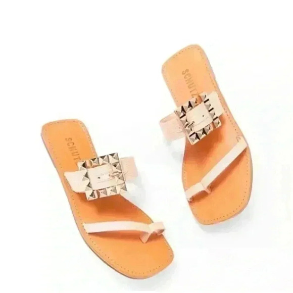 SCHUTZ Malia Sandals Shoes Sz 10 - Picture 1 of 7